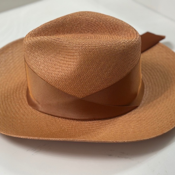 Freya Gardenia Toquilla Straw Sun Hat Tan Small/Medium SPF 50